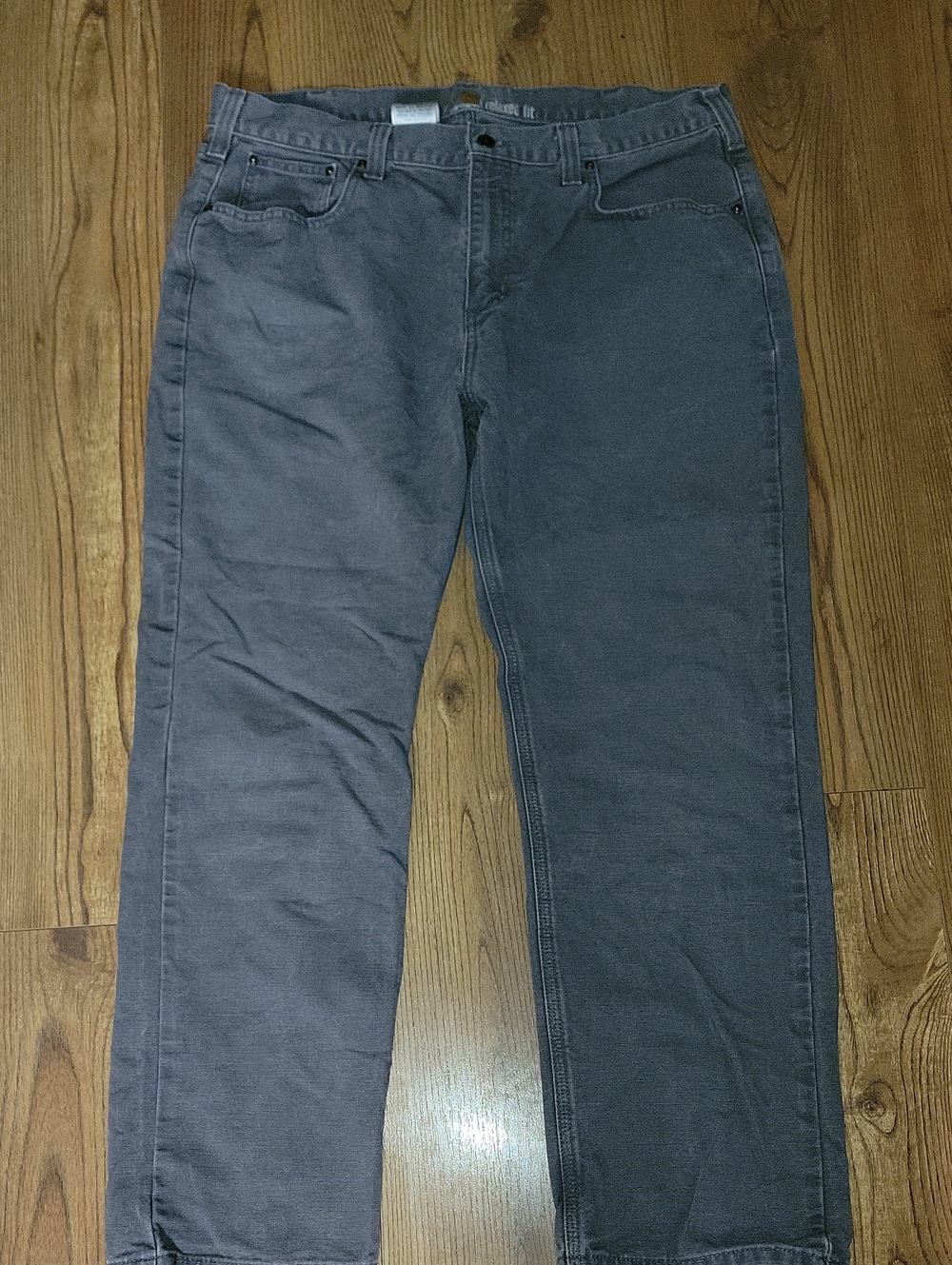Carhartt Relaxed Fit Gray Work Pants